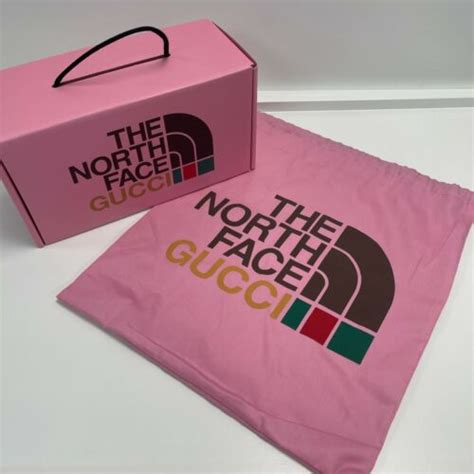 gucci north face box